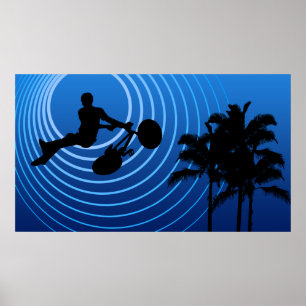 Poster cycles de lune