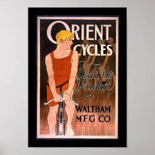 Poster Cycles d'Orient 1890