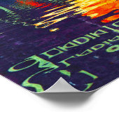 Poster Cycles Gladiator Réflexion dans le Temps Cyclisme  (Coin)