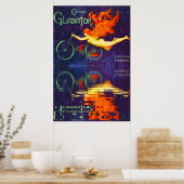 Poster Cycles Gladiator Réflexion dans le Temps Cyclisme  (Cuisine)
