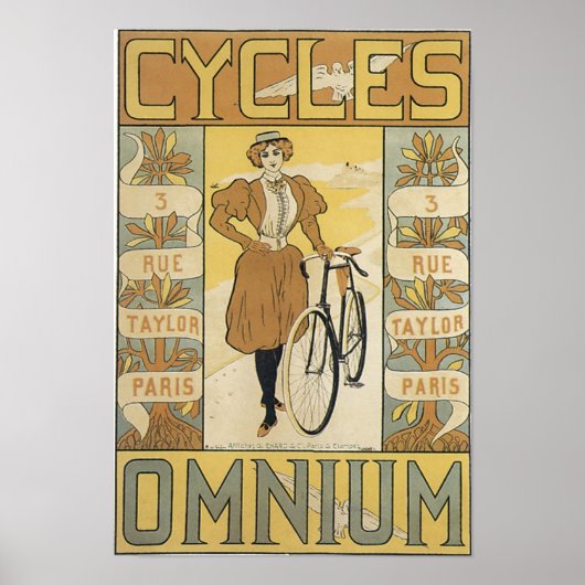 Poster Cycles Omnium (Devant)