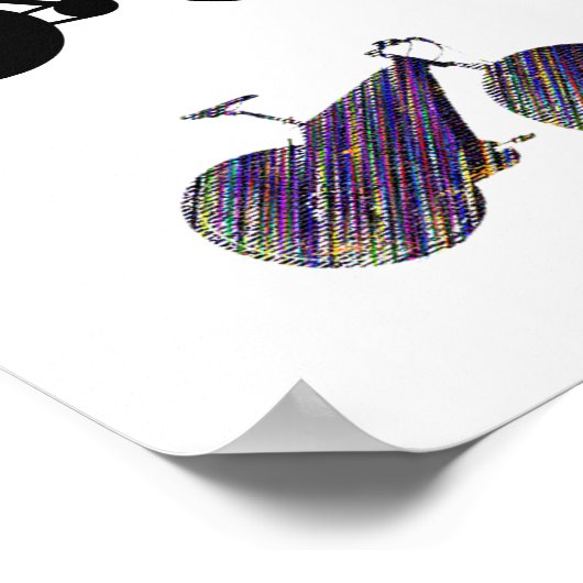 Poster cyclisme :) illustrations de motos graphiques (Coin)