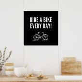 Poster Cyclisme motivationnel (Cuisine)