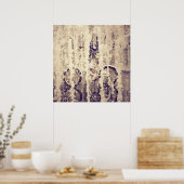 Poster Cyclisme sous la pluie (Cuisine)