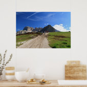 Poster cyclisme sur Dolomites (Cuisine)