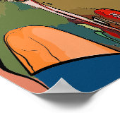 Poster Cycliste (Coin)