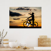 Poster cycliste