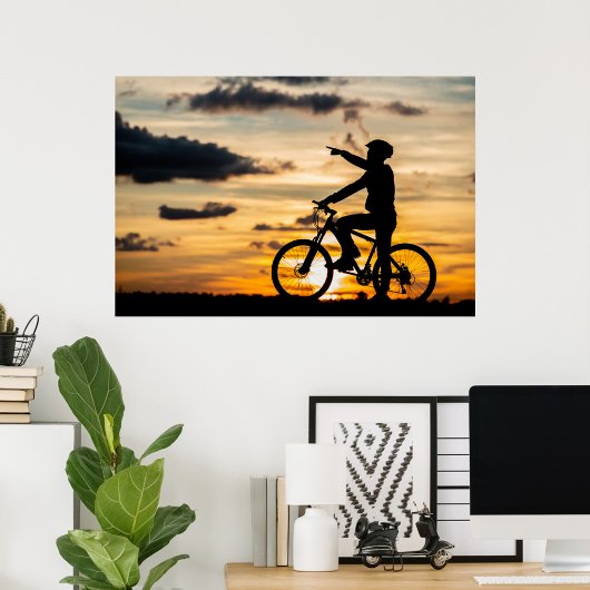 Poster cycliste