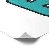 Poster Cycliste cycliste (Coin)