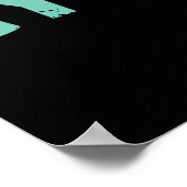 Poster Cycliste Cycliste amusant Cycopath (Coin)