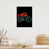 Poster Cycliste Drôle Cycliste Drôle Cycliste (Cuisine)