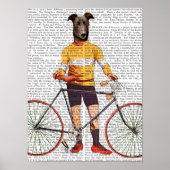 Poster Cycliste Greyhound (Devant)