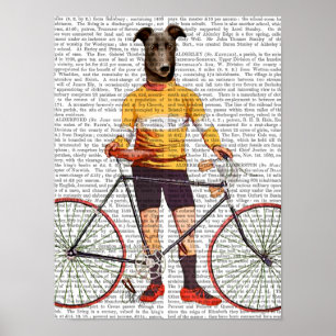 Poster Cycliste Greyhound