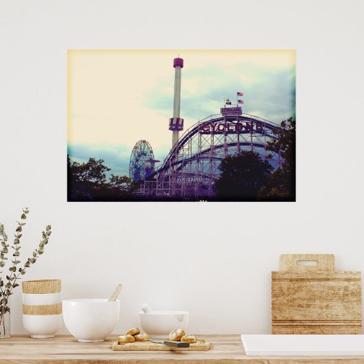 Poster Cyclone de Coney Island (Cuisine)