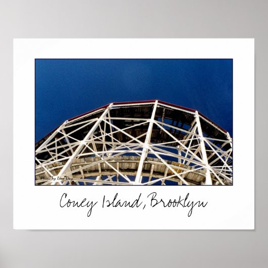 Poster Cyclone Rollercoaster (Devant)