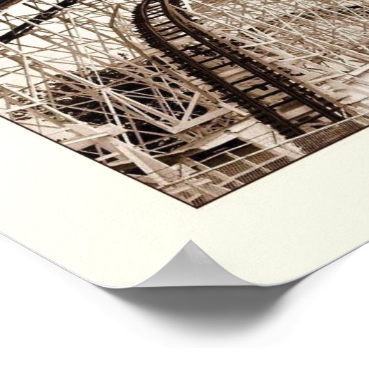 Poster Cyclone Rollercoaster (Coin)