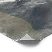 Poster Cyclone tropical Aila (Coin)