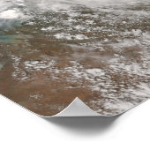 Poster Cyclone tropical Billy (Coin)