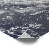 Poster Cyclone tropical Carina (Coin)