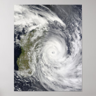 Poster Cyclone tropical Gael outre du Madagascar 2