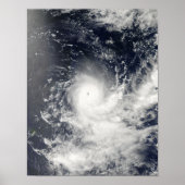 Poster Cyclone tropical Gelane (Devant)