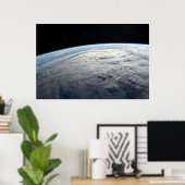 Poster Cyclone Tropical Idai Au-Dessus De La Côte D'Afriq (Bureau à domicile)