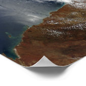 Poster Cyclone tropical Laurence (Coin)