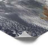 Poster Cyclone tropical Laurence sur l'ouest de l'Austral (Coin)