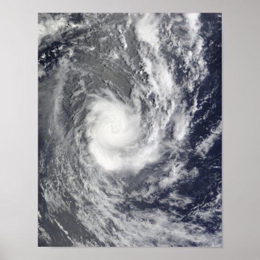 Poster Cyclone tropical Pat (Devant)