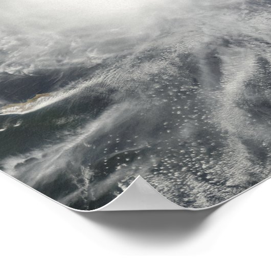 Poster Cyclone tropical Phet dans la mer d'Oman (Coin)