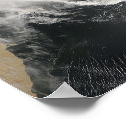 Poster Cyclone tropical sans nom (Coin)