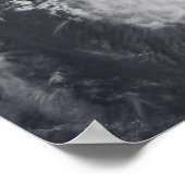 Poster Cyclone Zoe dans l'océan Pacifique Sud (Coin)