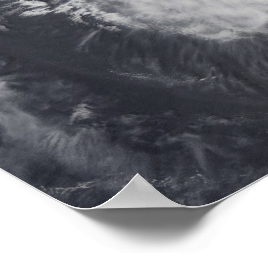 Poster Cyclone Zoe dans l'océan Pacifique Sud (Coin)