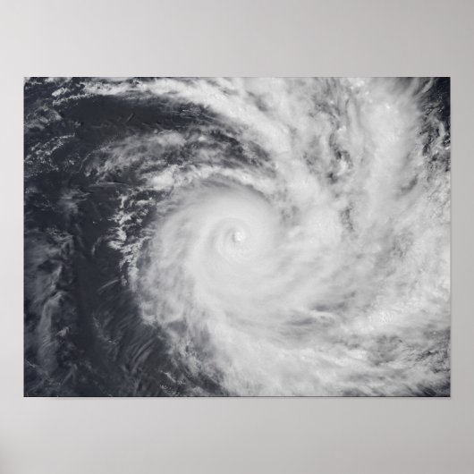 Poster Cyclone Zoe dans l'océan Pacifique Sud (Devant)