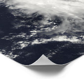 Poster Cyclones tropicaux Eric et Fanele (Coin)