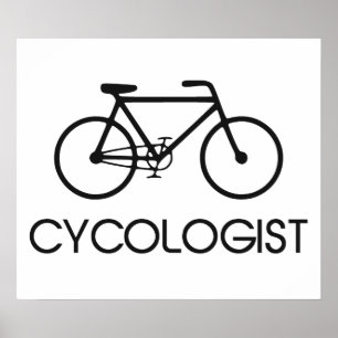 Poster Cycologiste Cycle cycliste