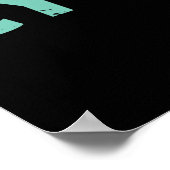 Poster Cycopath amusant vélo (Coin)