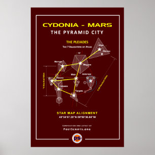 Poster Cydonia-Mars : Pyramide