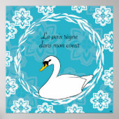Poster cygne (Devant)