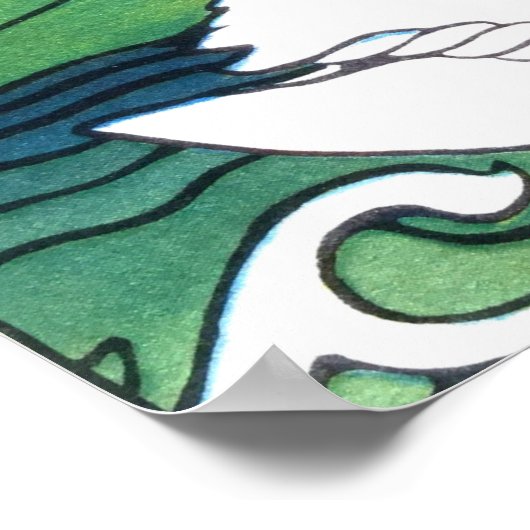 Poster Cygne blanc du conte de Tsar Saltan (Coin)