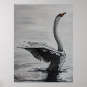 Poster Cygne (côté gauche) (Devant)