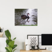Poster Cygne noir (Bureau à domicile)