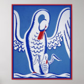 Poster Cygnes (Devant)