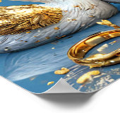 Poster Cygnes de mariage (Coin)