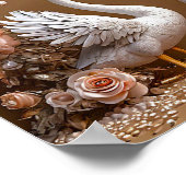 Poster Cygnes de mariage (Coin)