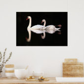 Poster Cygnes muets (Cuisine)