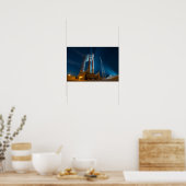 Poster Cygnus Spacecraft prêt pour le lancement à l'ISS (Cuisine)