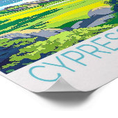 Poster Cypress Point California Travel (Coin)