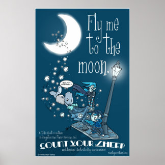 Poster CYS-Fly Me Vers La Lune
