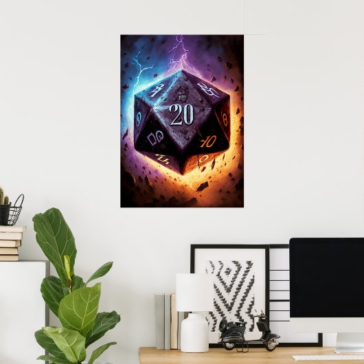 Poster D20 De Storm (Bureau à domicile)